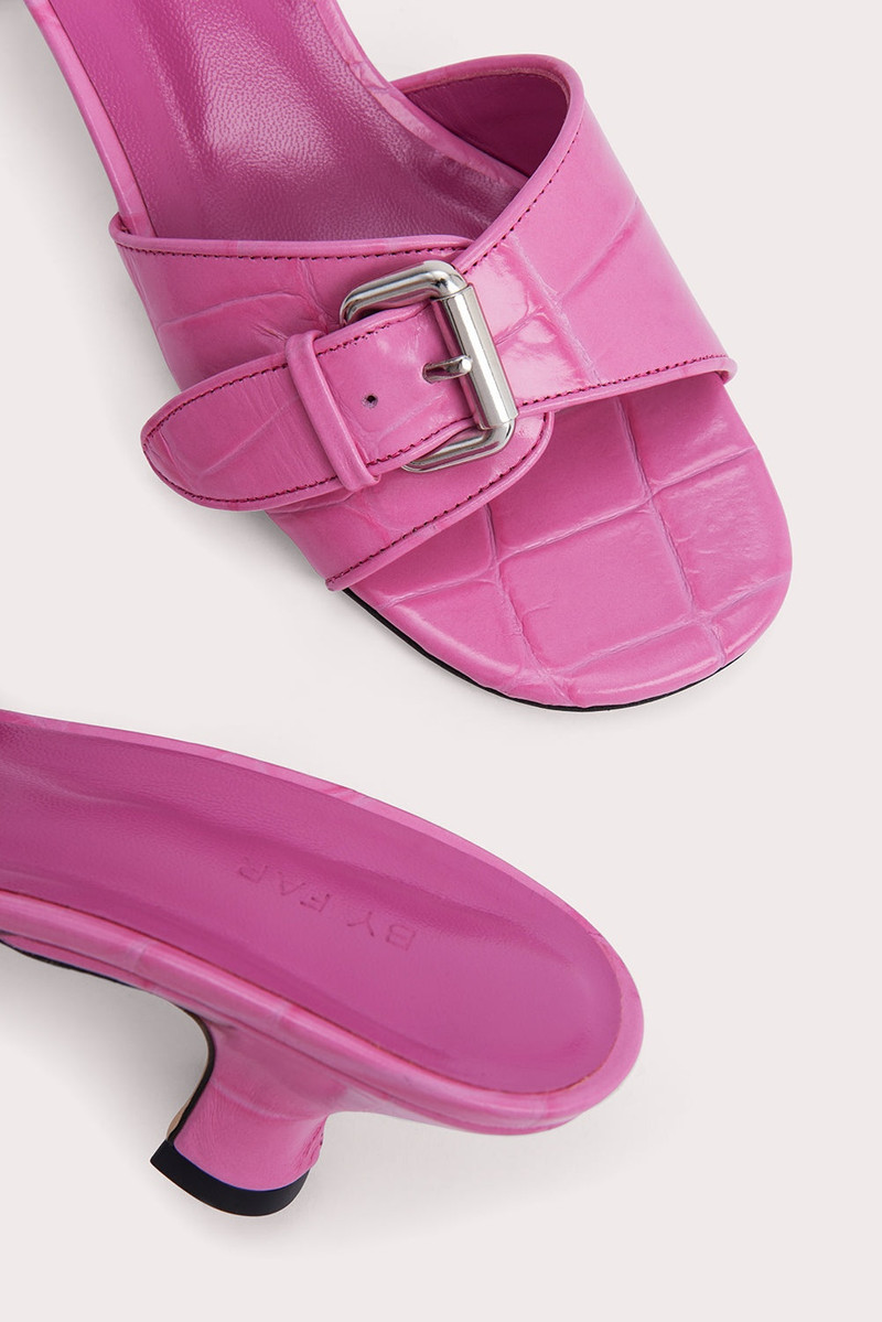 Elton Lipstick Maxi Croco Embossed Leather 4