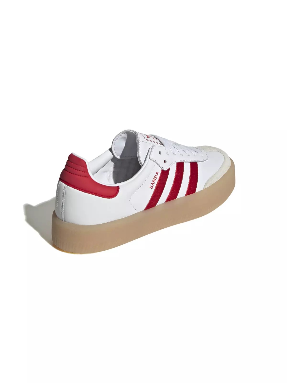 Originals Sambae "Ftwr White/Better Scarlet" Women's Shoe - 5