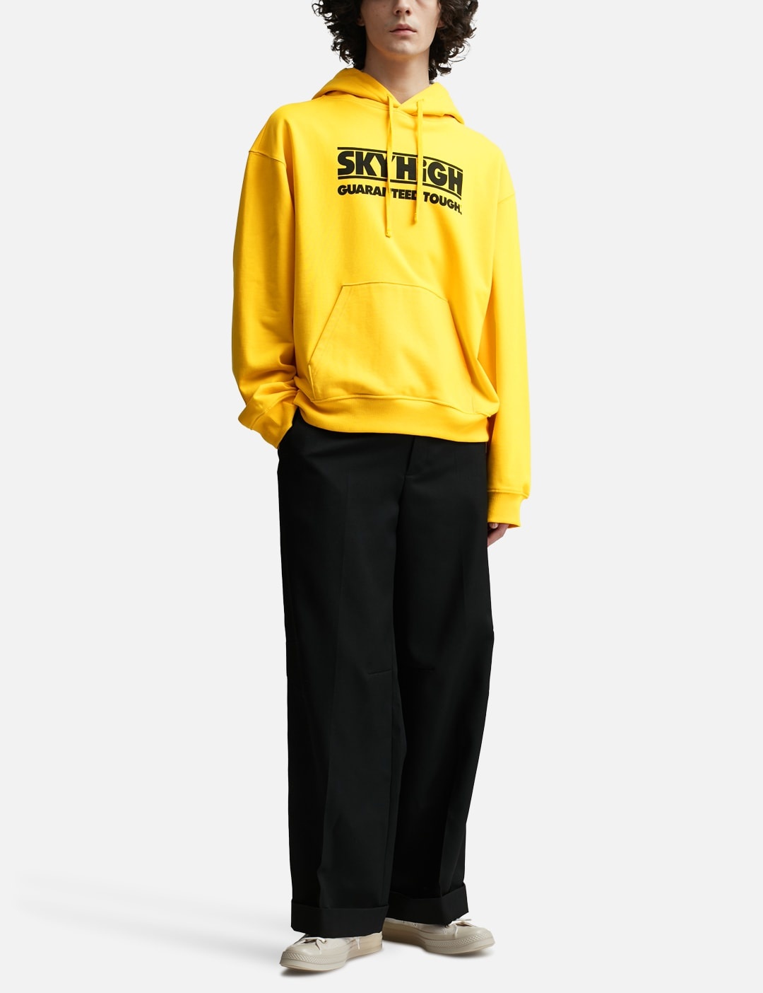 CONSTRUCTION GRAPHIC LOGO HOODIE - 5