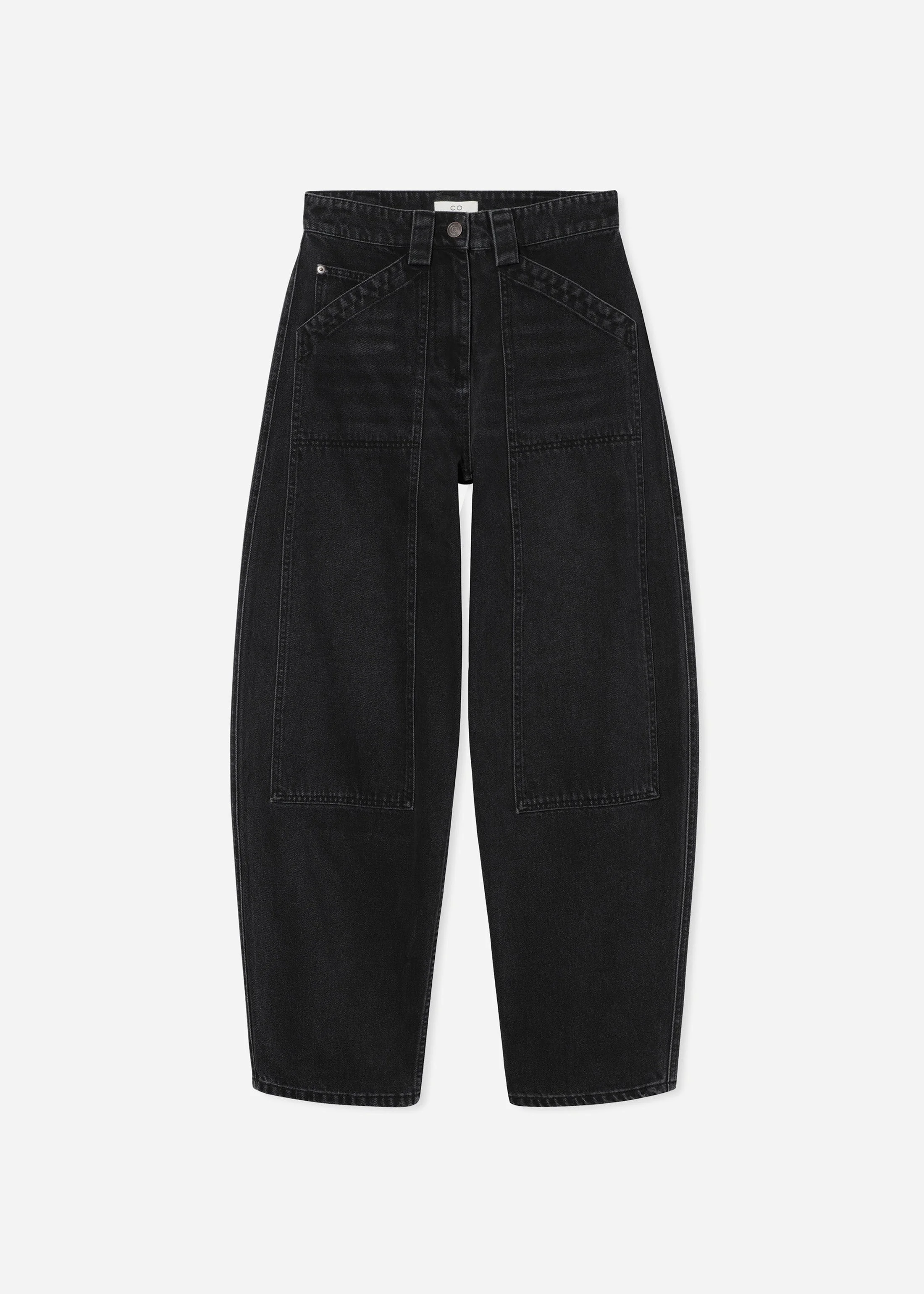 Denim Patch Pocket Jean - 1