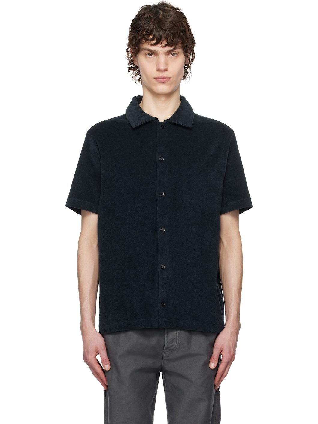 Navy Nicolo Shirt - 1