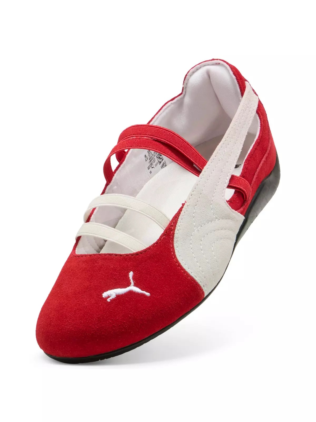 PUMA Speedcat Ballet Suede "For All Time Red/PUMA White/PUMA Black" Women's Shoe - 5