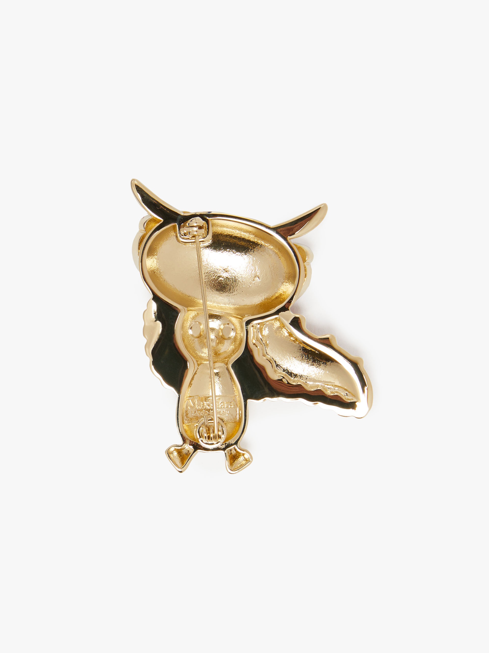 TEDDYDRAGON Metal teddy bear brooch with dragon - 2