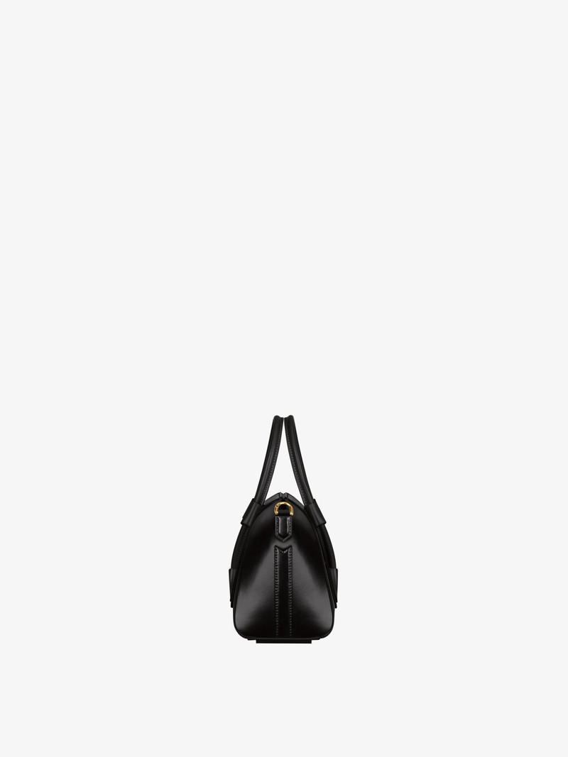 SMALL ANTIGONA STRETCH BAG IN BOX LEATHER 4