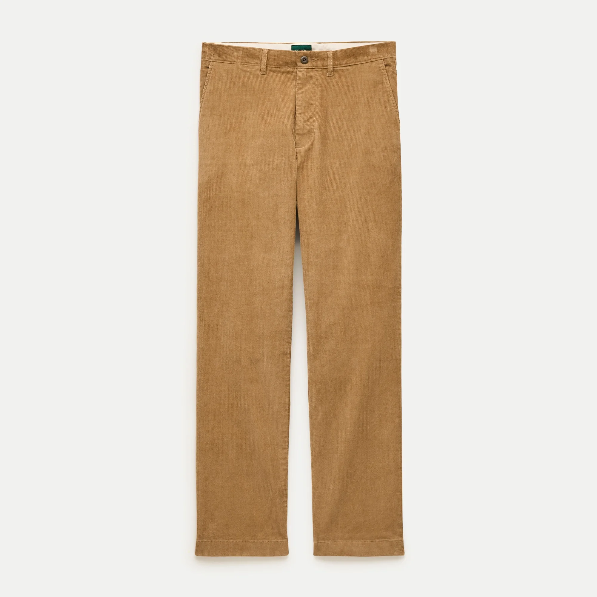 Broken-in Straight pant in stretch corduroy - 1