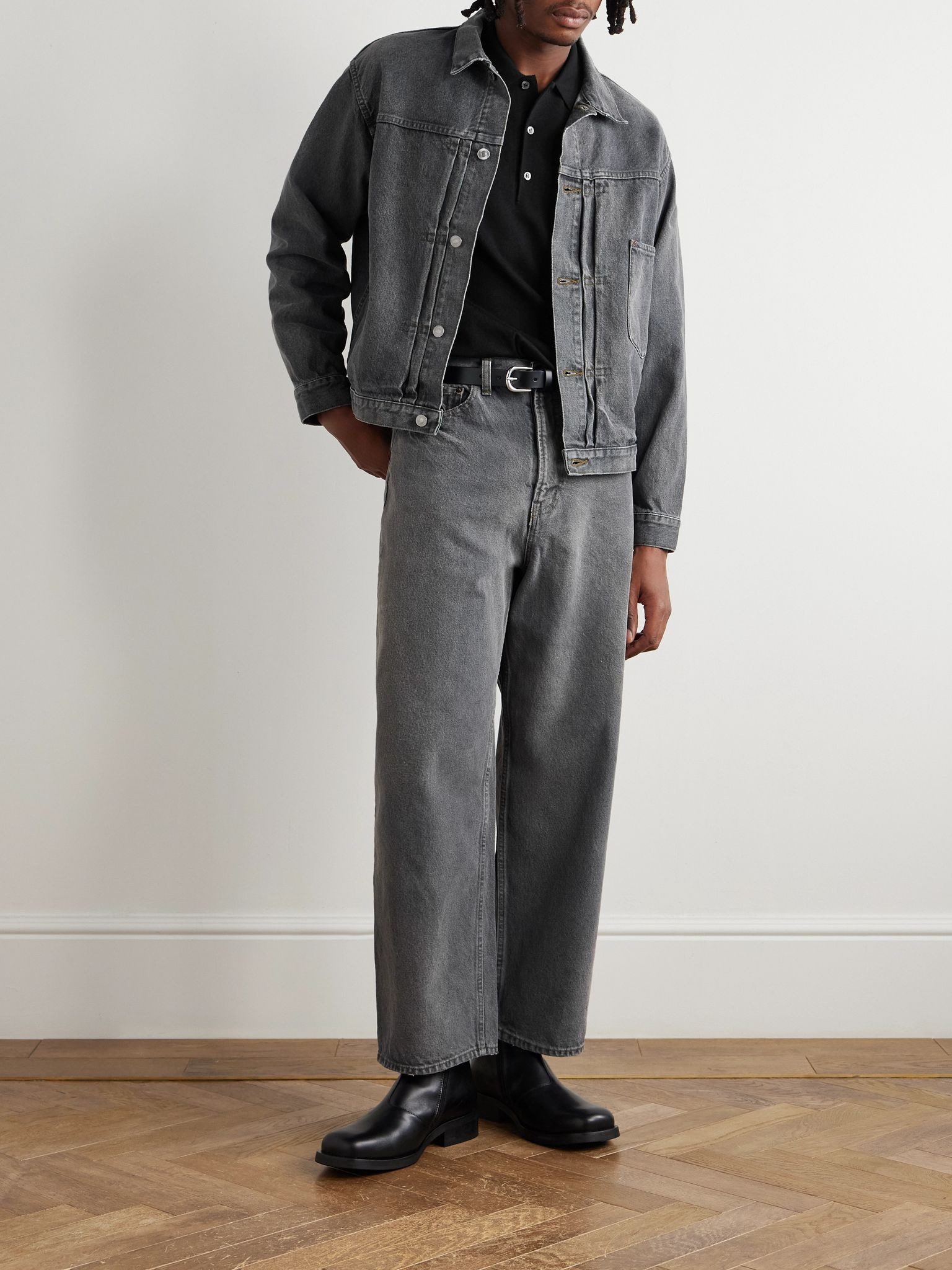 Tapered Jeans Gray - 2