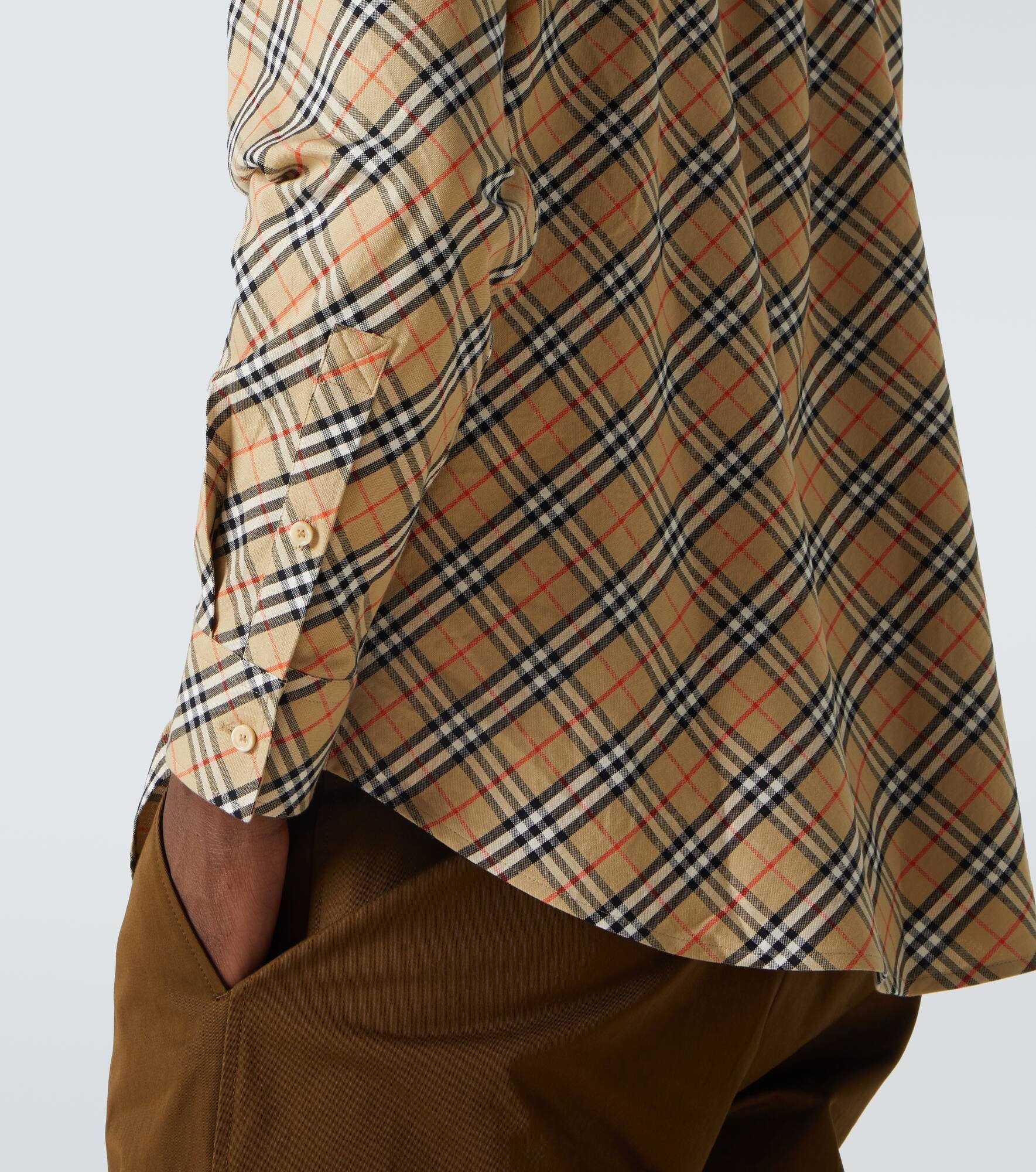 Burberry Check cotton poplin shirt - 6