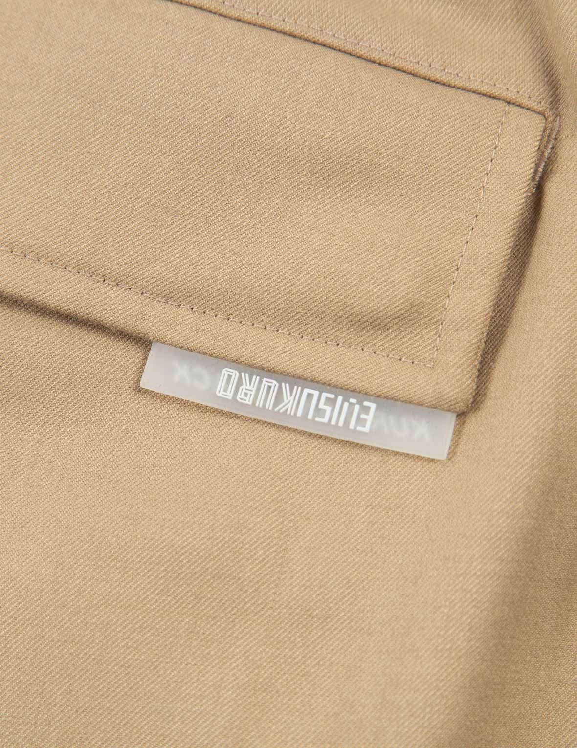 Logo Patch Wide Leg Cargo Pants - 16