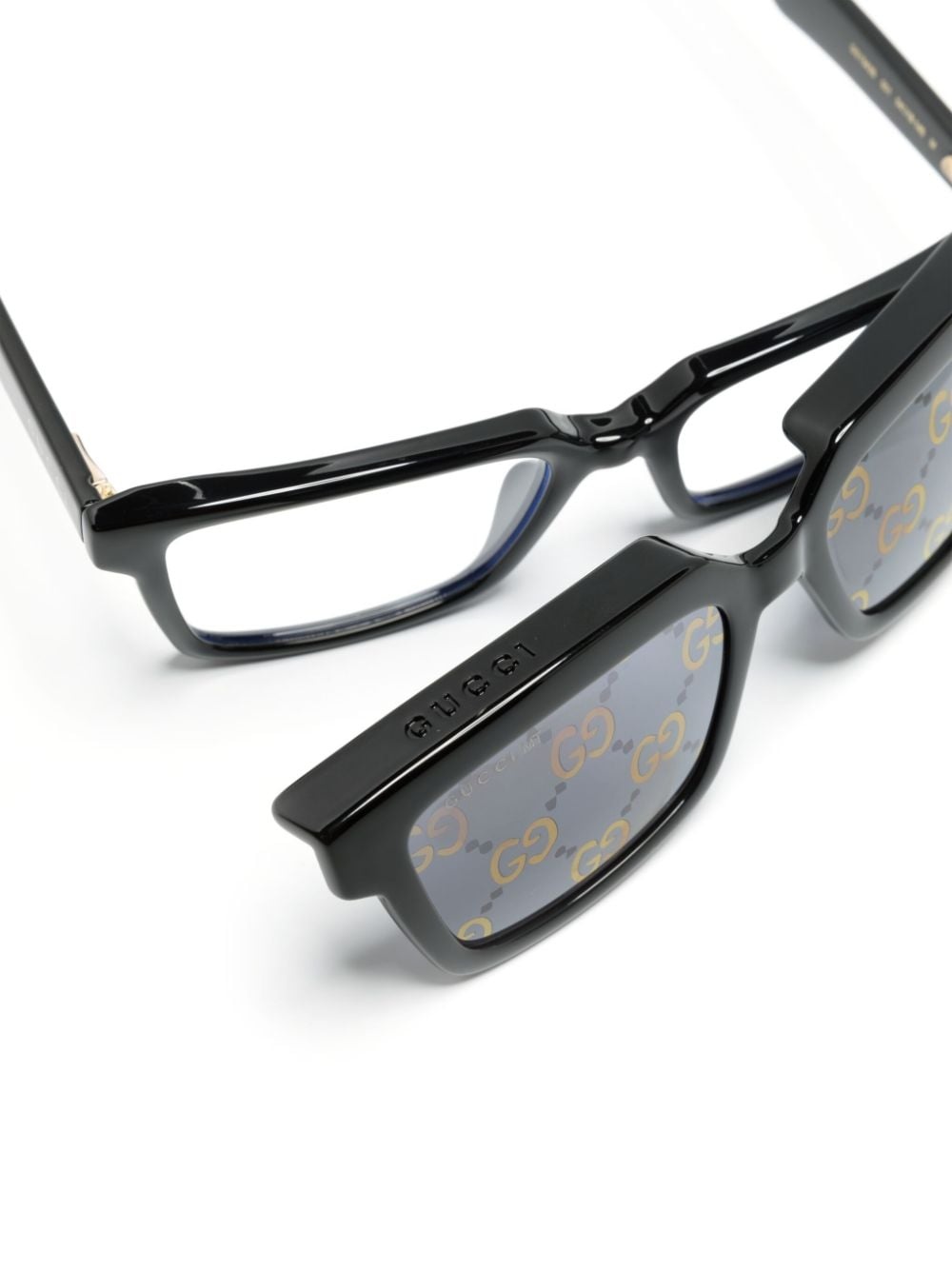 square-frame glasses - 3