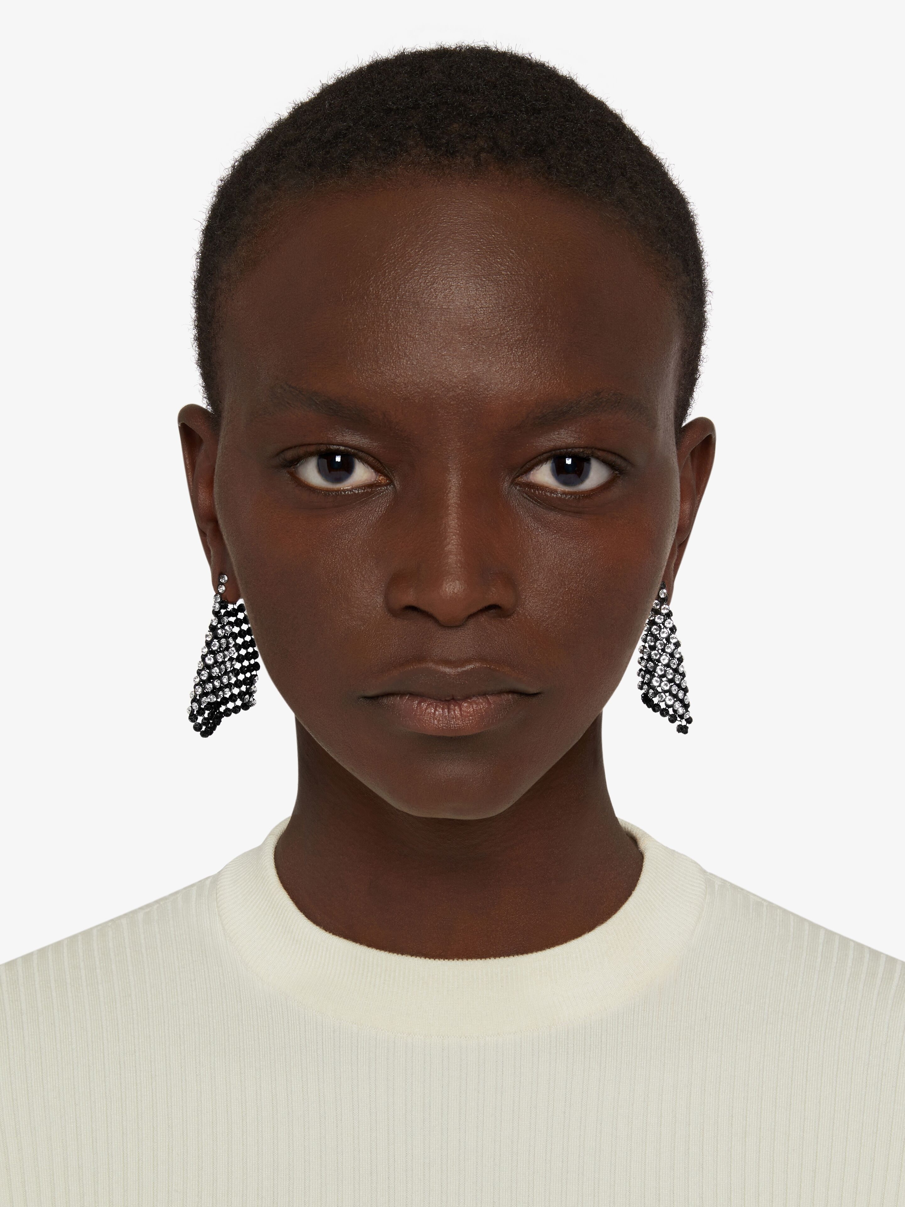 G MESH SMALL EARRINGS - 3