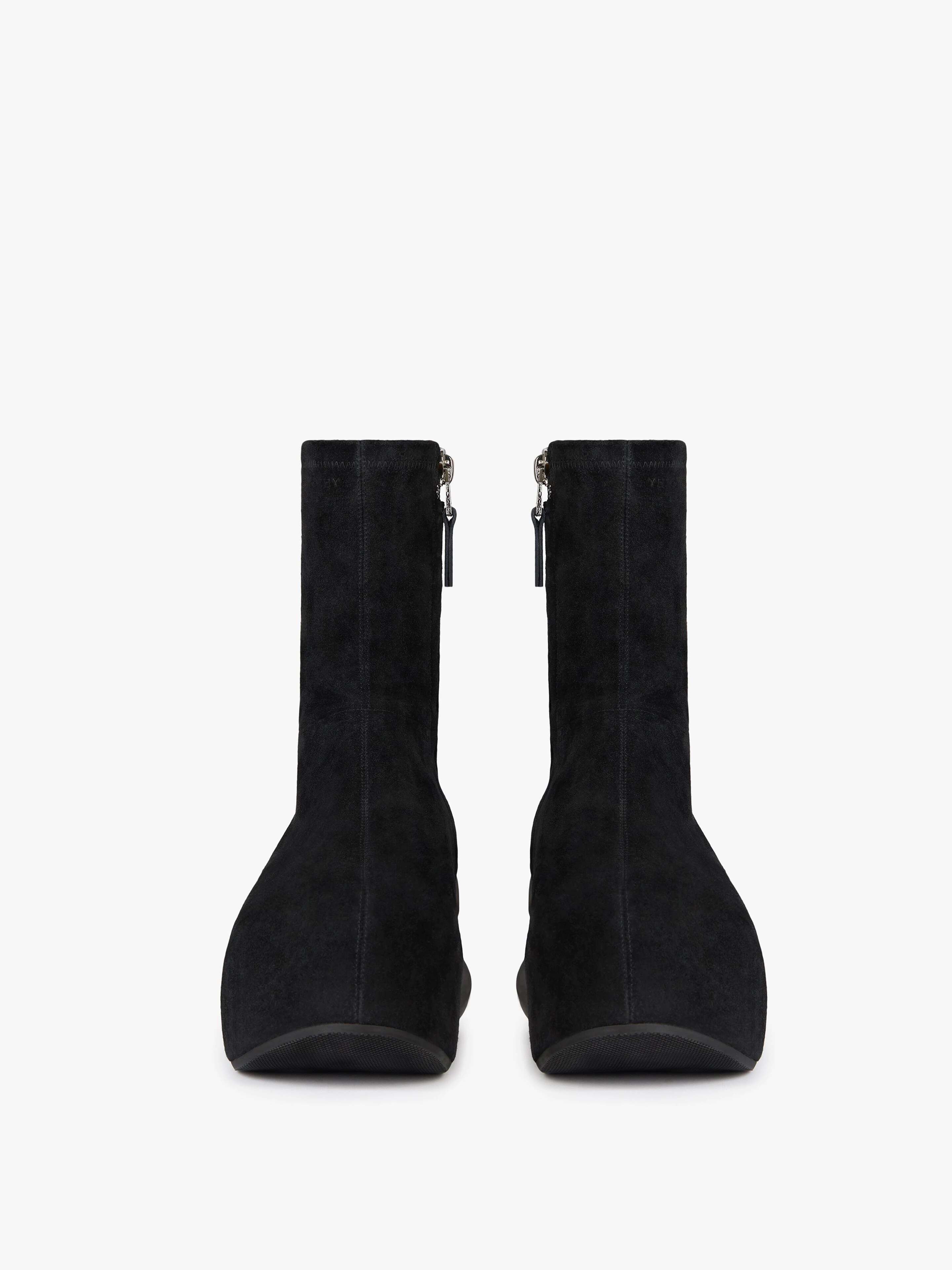 G CLOG ANKLE BOOTS IN SUEDE - 2