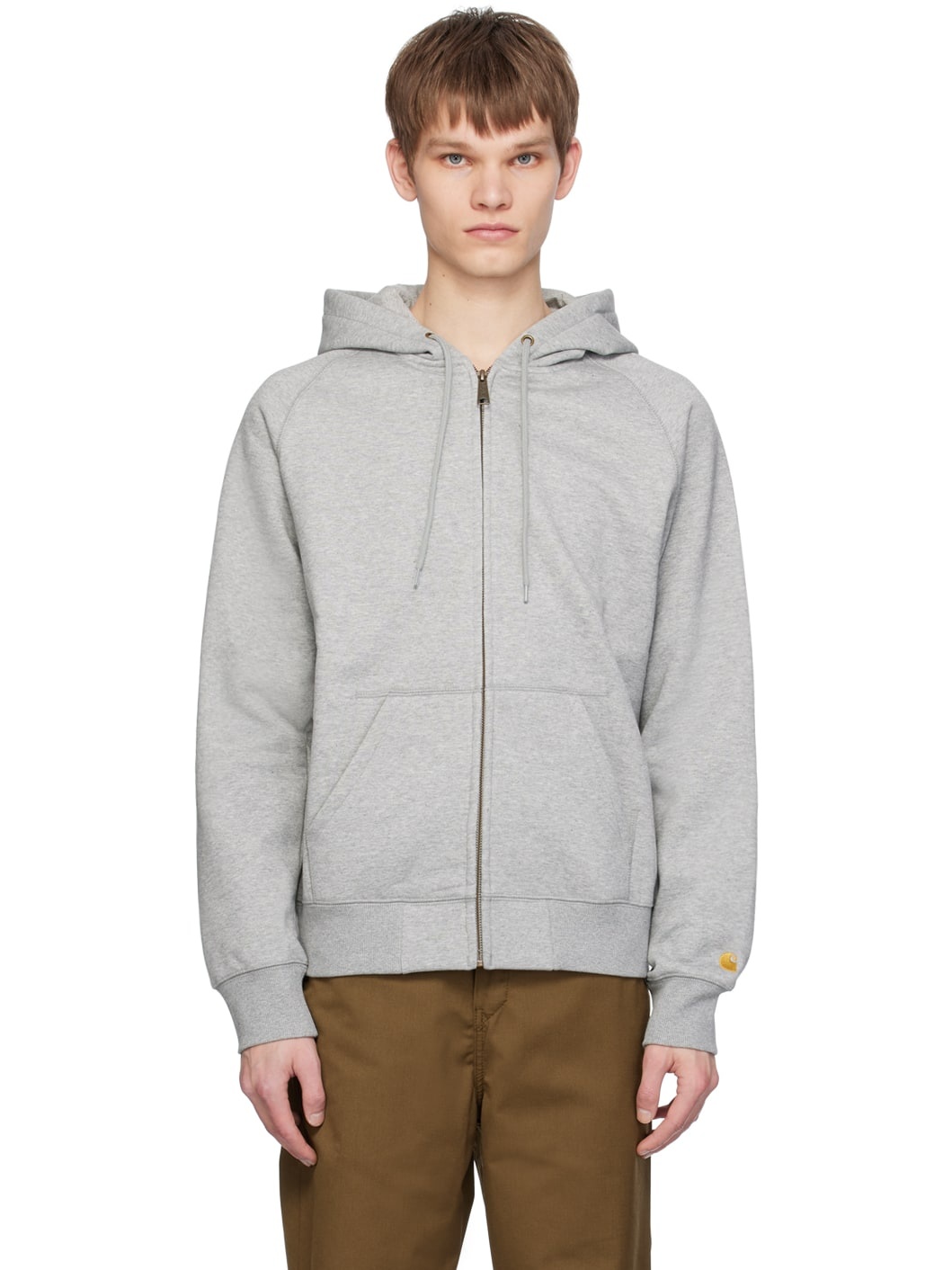 Gray Chase Hoodie - 1