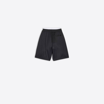 BALENCIAGA Men's Swim Shorts in Black outlook