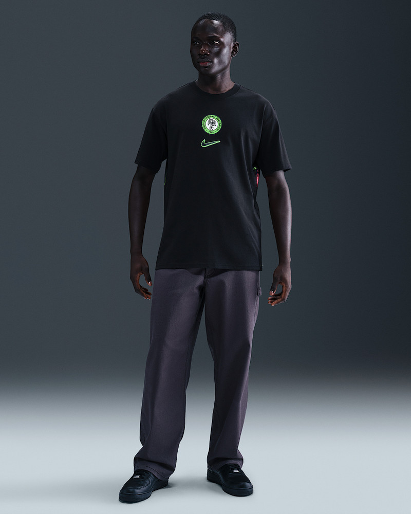 Nigeria Premium Goalkeeper Men's Nike Soccer T-Shirt 4