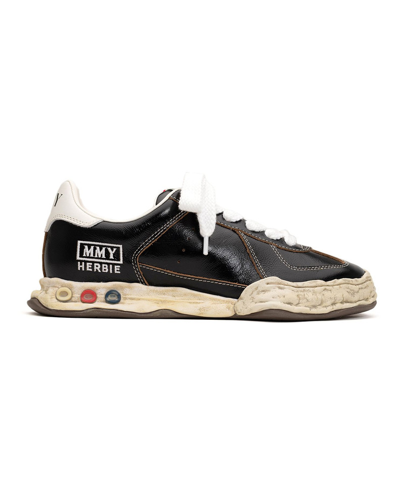"HERBIE" OG Sole Wrinkled Leather Low-top Sneaker 13