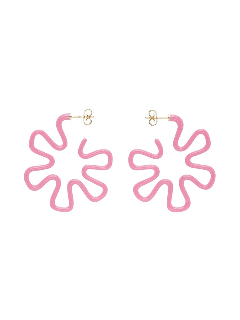 Pink Maxi Margherita Earrings - 1