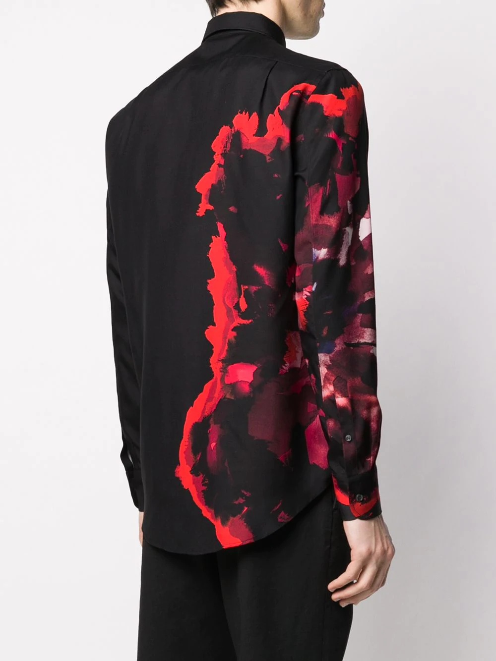 ink floral print shirt - 4