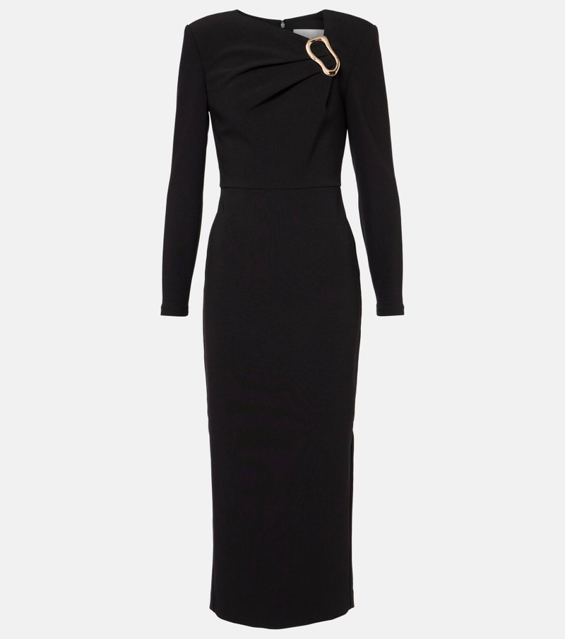 crepe dress - 1