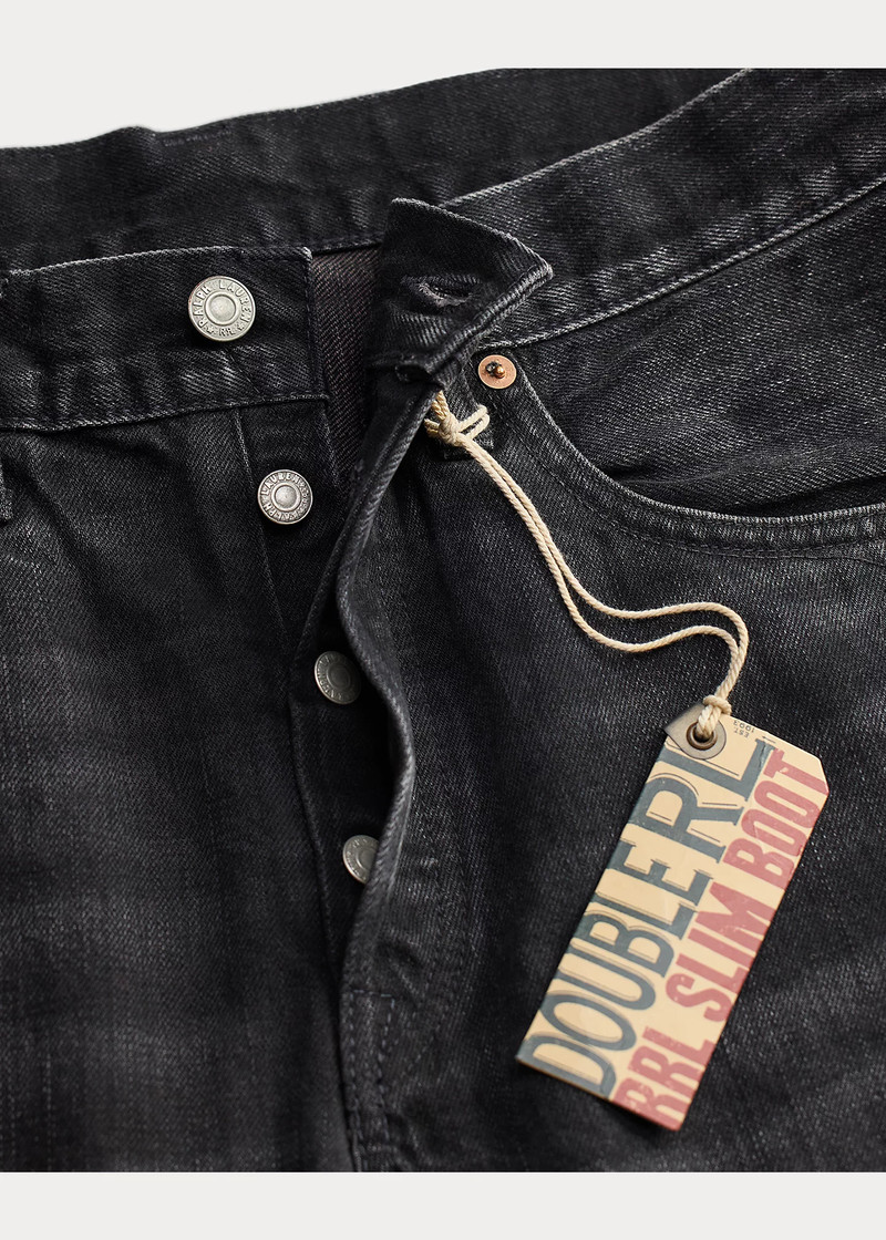 Slim Boot Distressed Selvedge Jean 3
