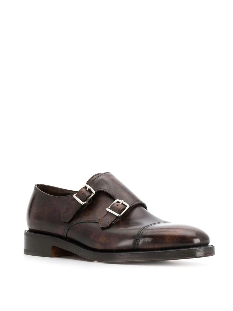 John Lobb buckle monk shoes outlook