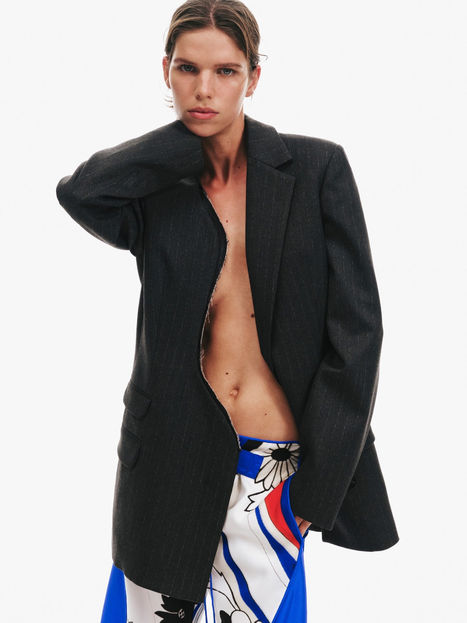Torrent Pinstripe Blazer - 7