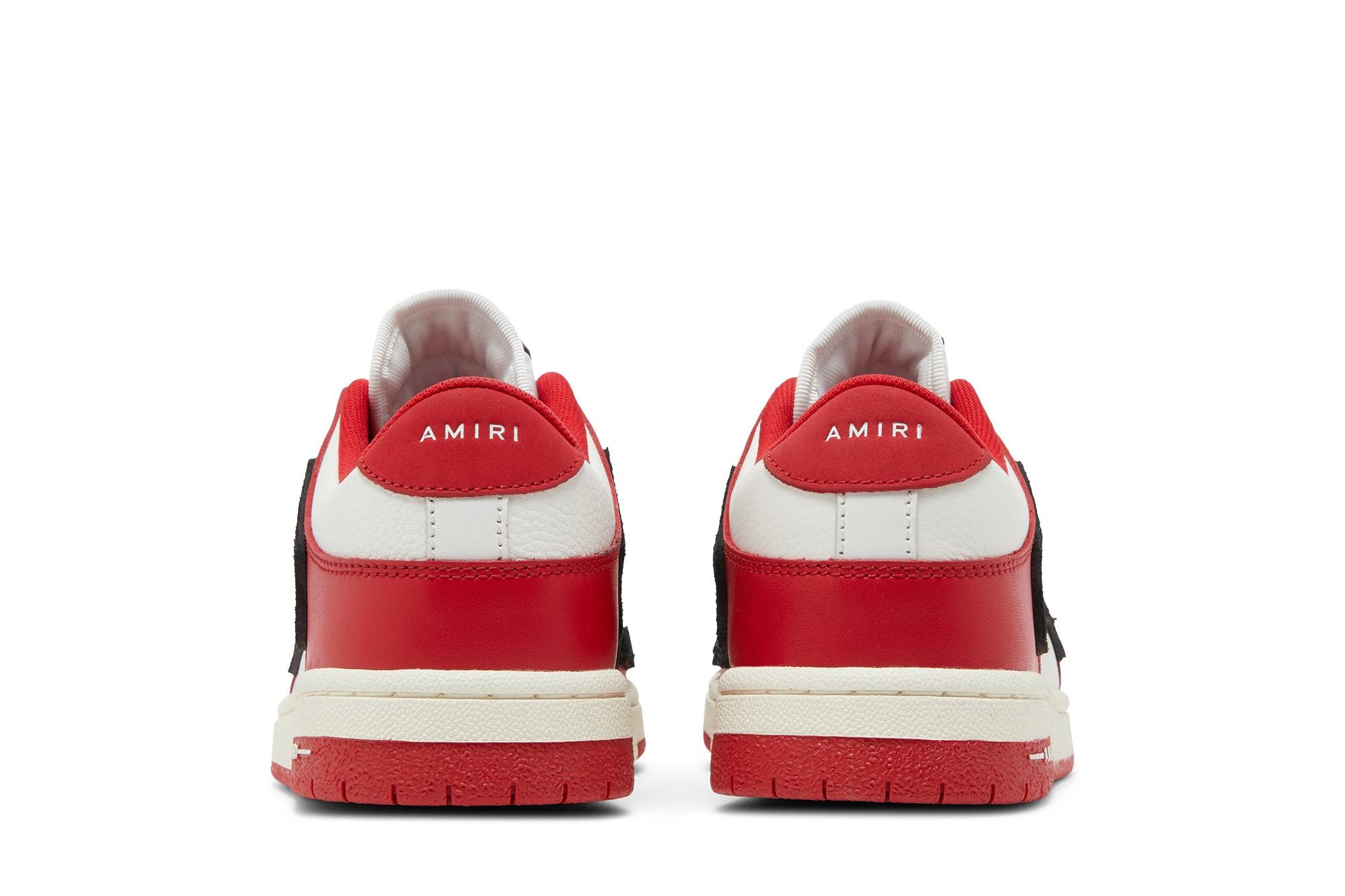 Amiri Skel Top Low 'Red' - 6