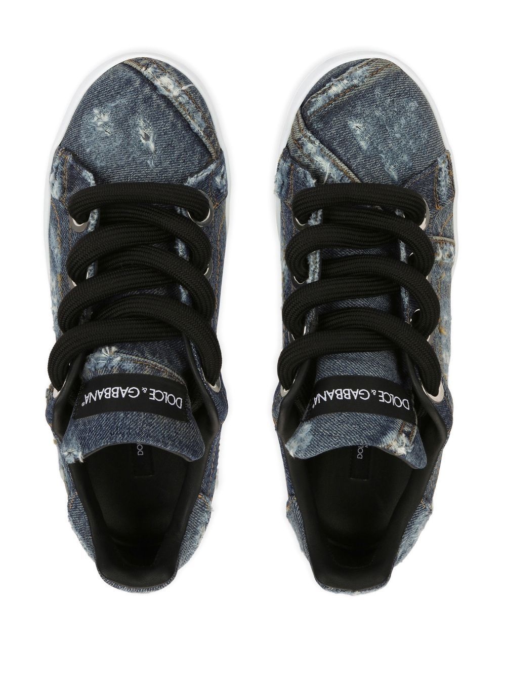 lace-up sneakers - 4