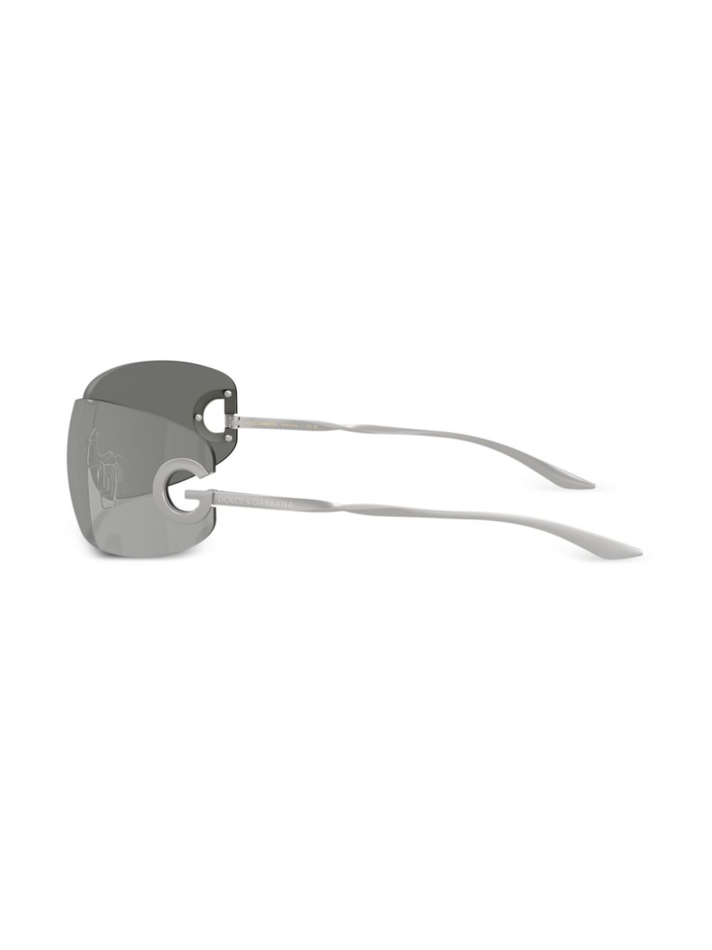 shield-frame sunglasses - 3