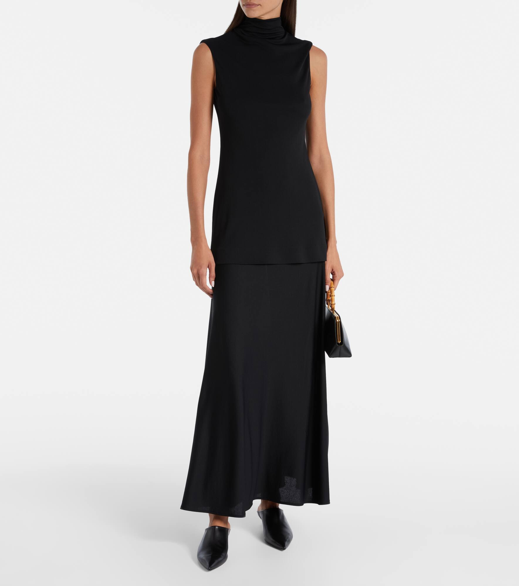 Knitted maxi dress - 2