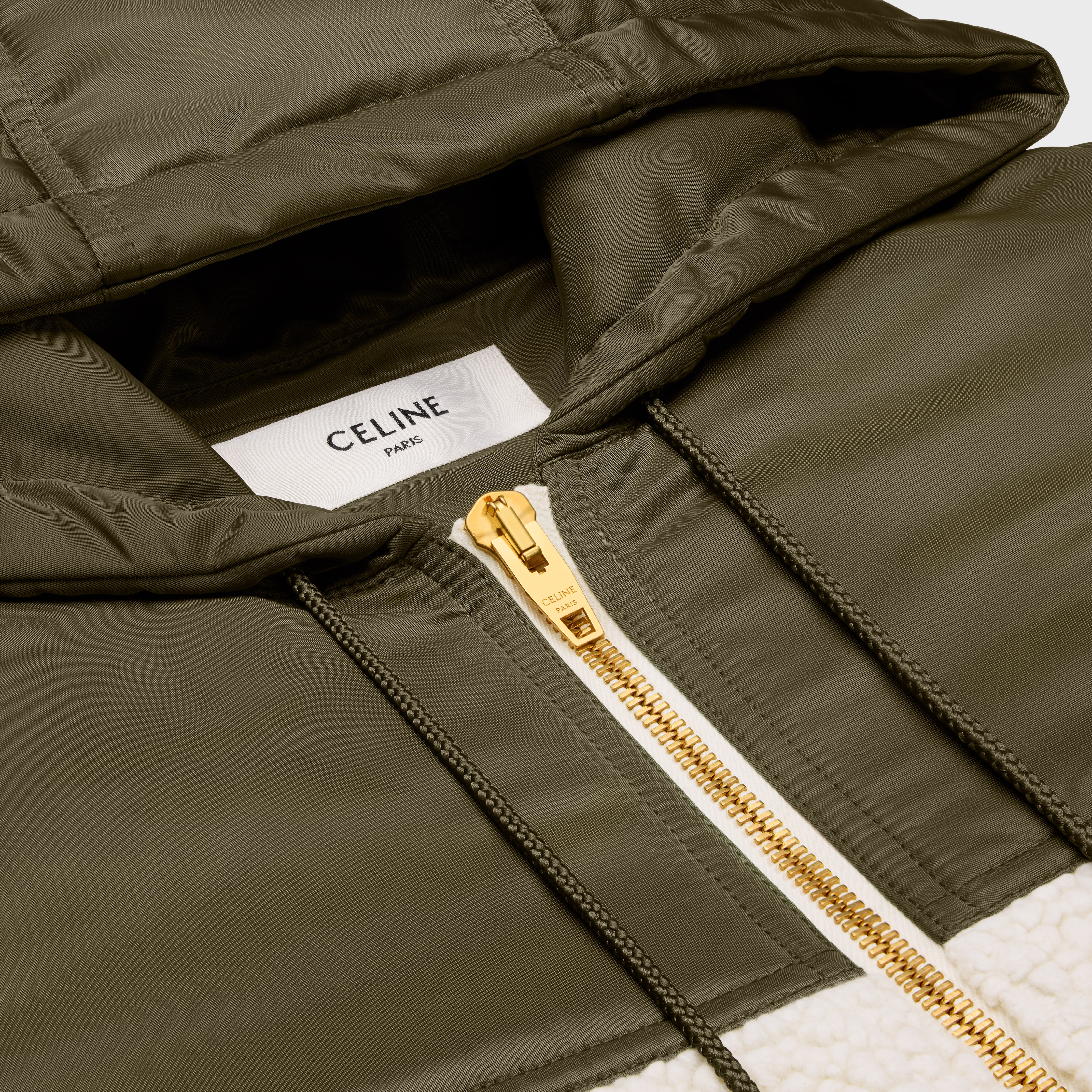 fleece jacket in fur-effect cashmere - 3