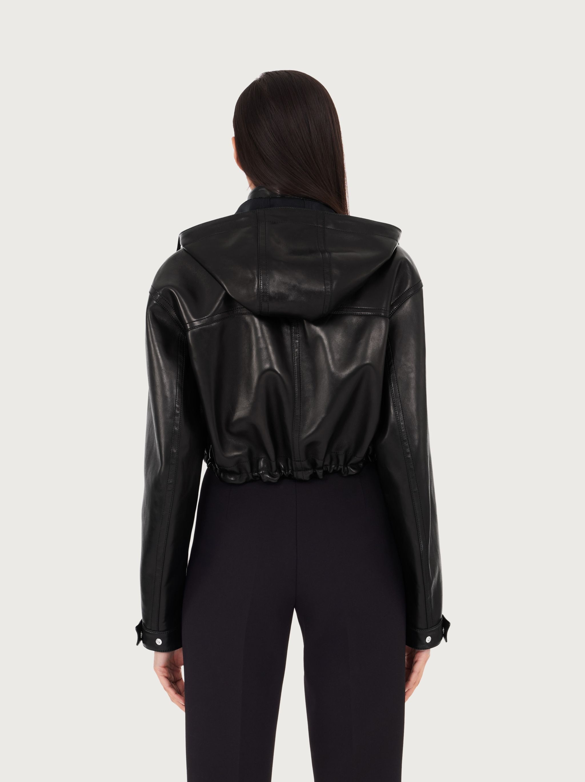 Oversize blouson with 3D pockets - 3