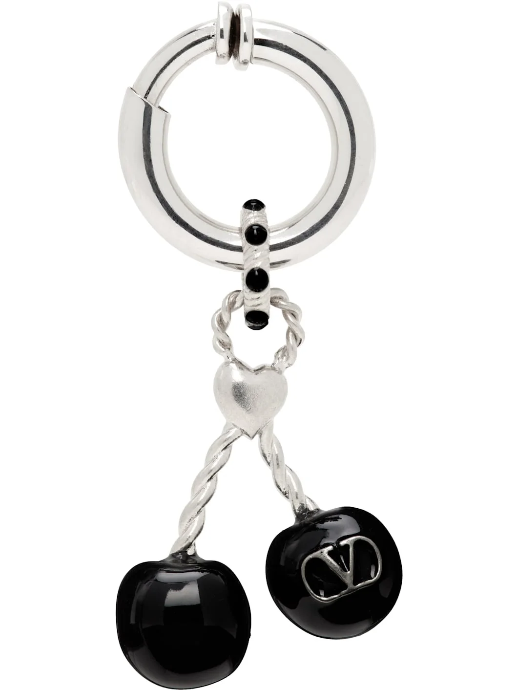 Chez Valentino Clip-On Single Earring - 1