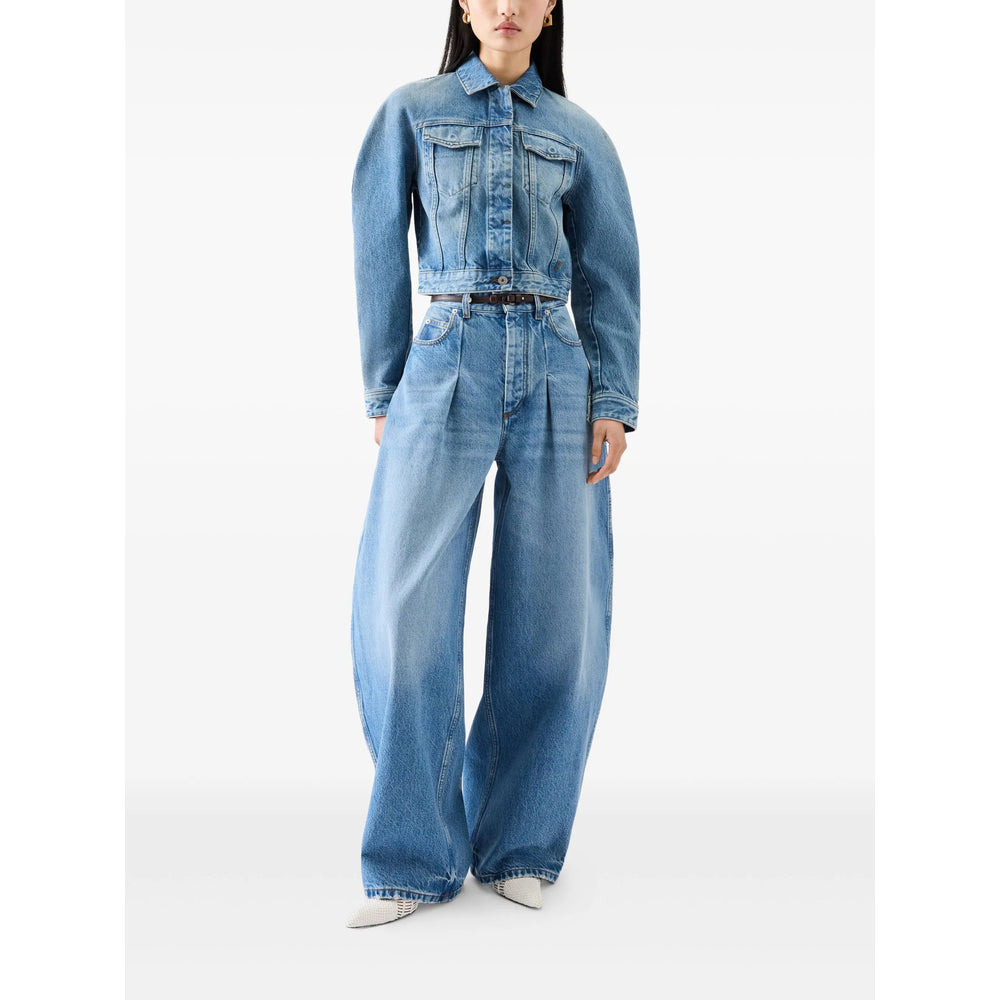 Jacquemus Blue Jackets - Denim Jackets Women - 4