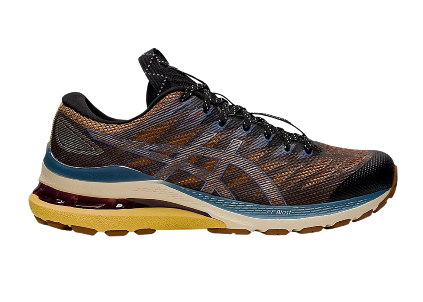 ASICS Gel-Kayano 28 Anthracite Antique Gold (Women's) - 1