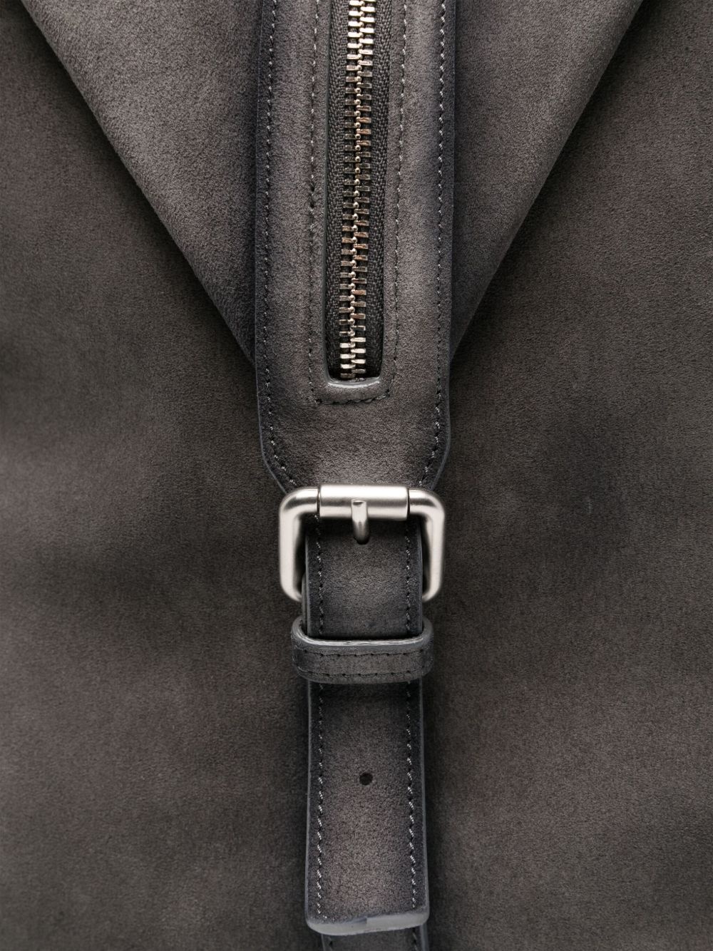 suede backpack - 3