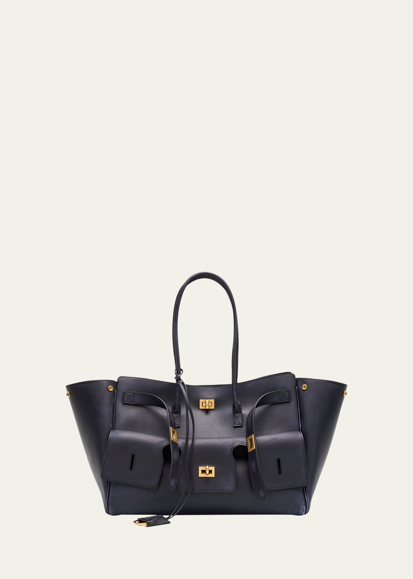 Bel Air Medium Smooth Leather Tote Bag - 1