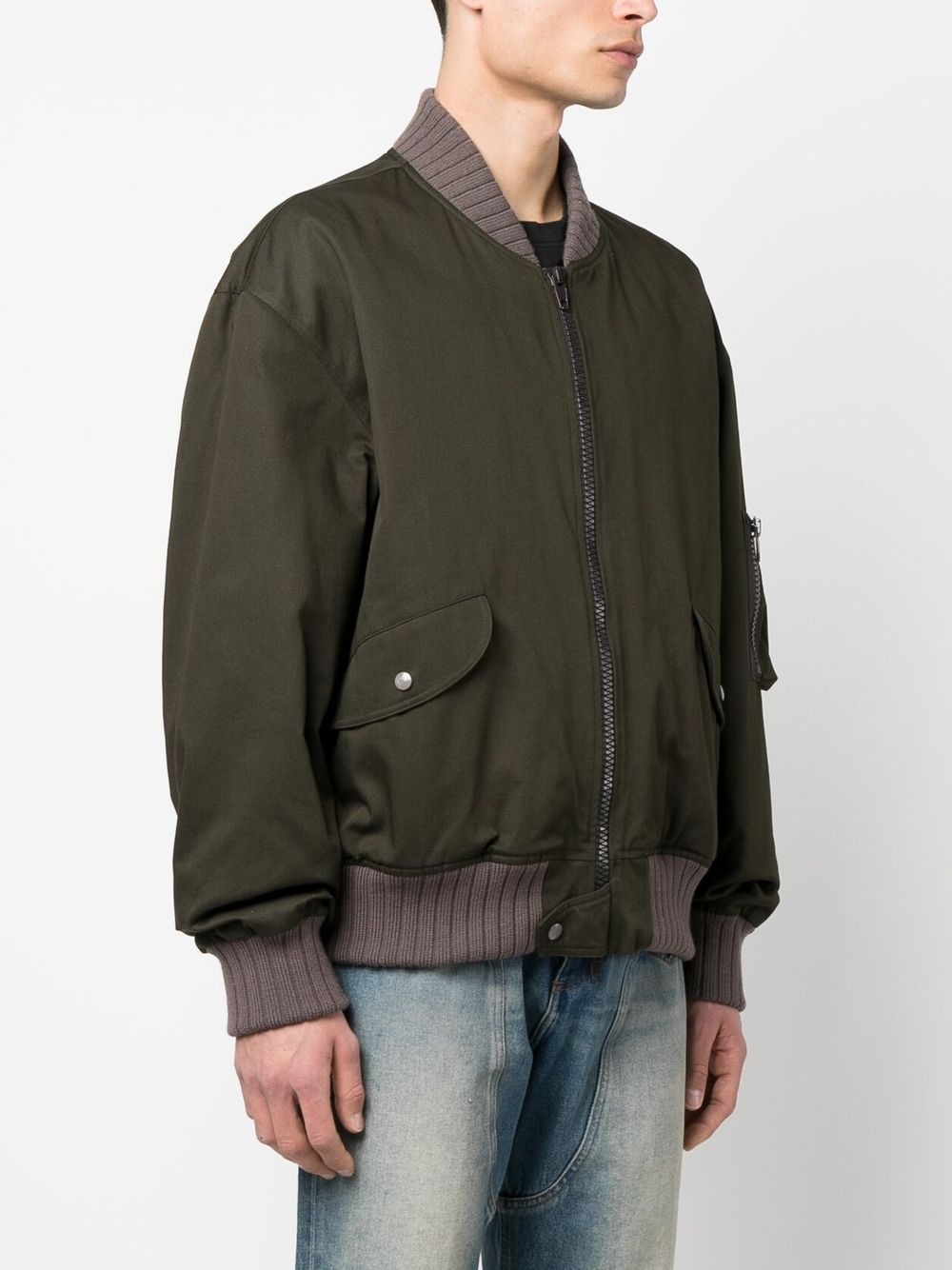 embroidered bomber jacket - 3