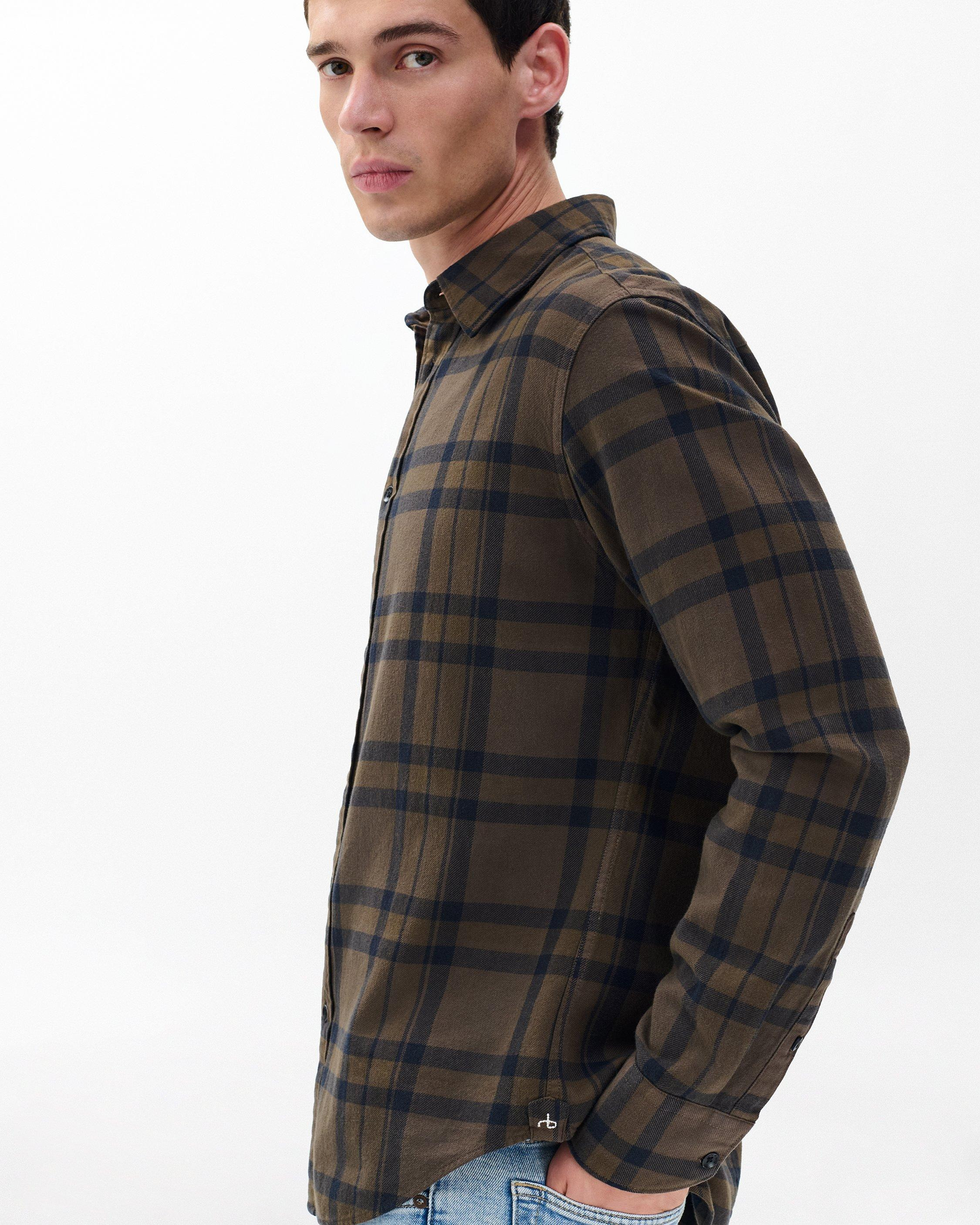 Tomlin Plaid Flannel Shirt - 4