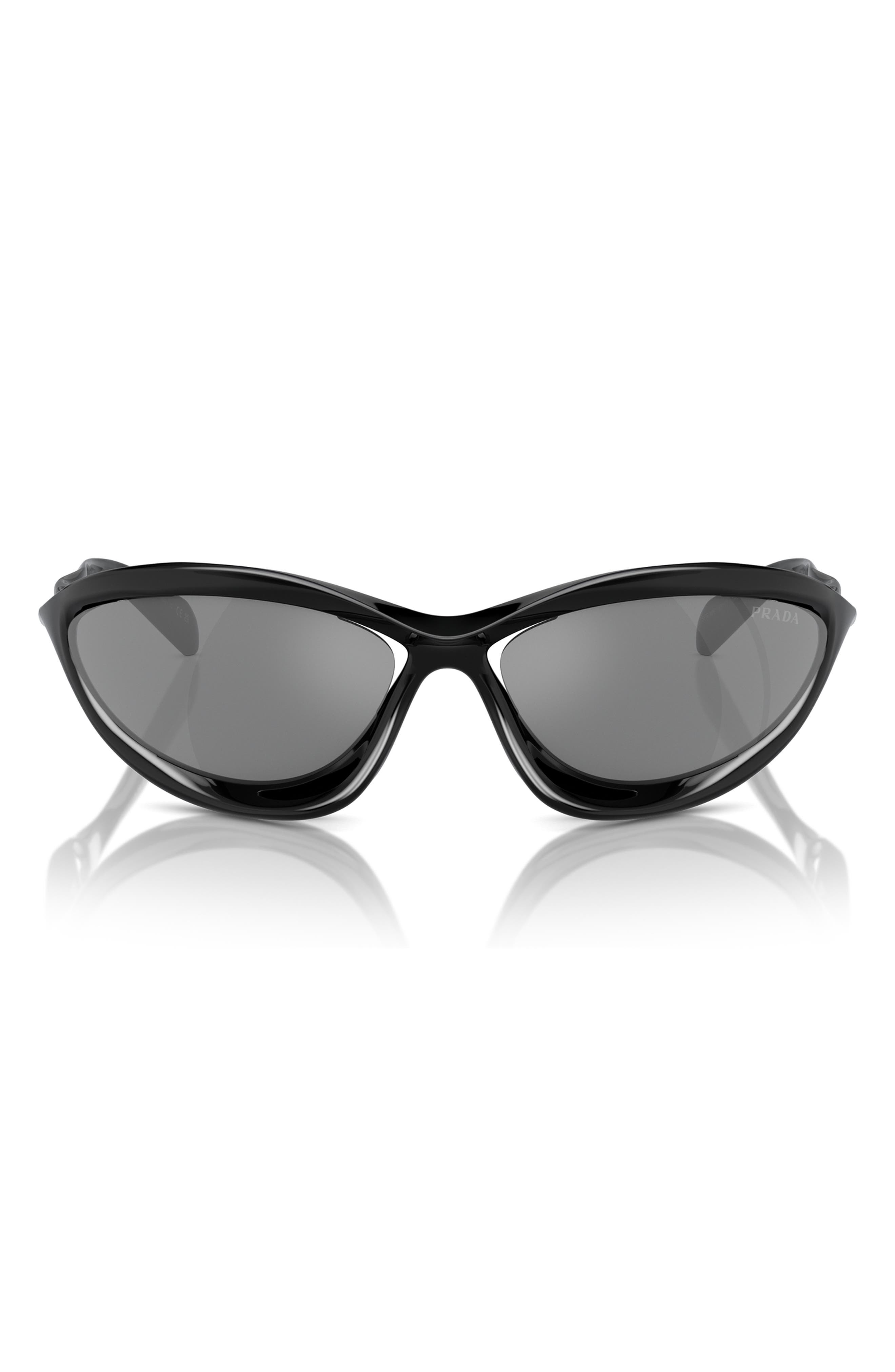 63mm Oversize Cat Eye Sunglasses - 5
