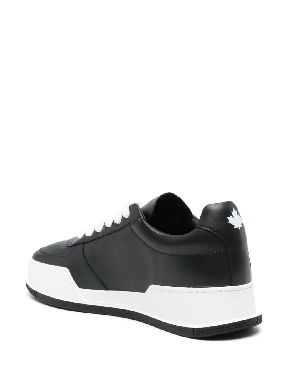Icon-motif low-top sneakers - 3