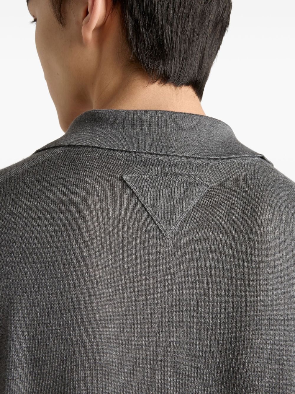 cashmere-blend polo shirt - 6