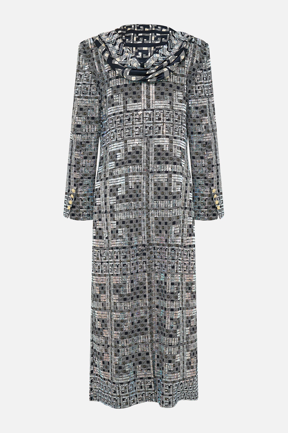 LONG COAT WITH HOOD - 8