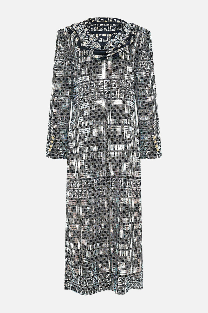 LONG COAT WITH HOOD 8