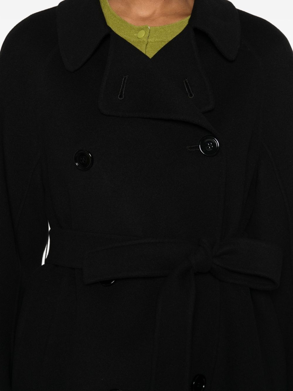 Louis belted double-breasted peacoat - 5