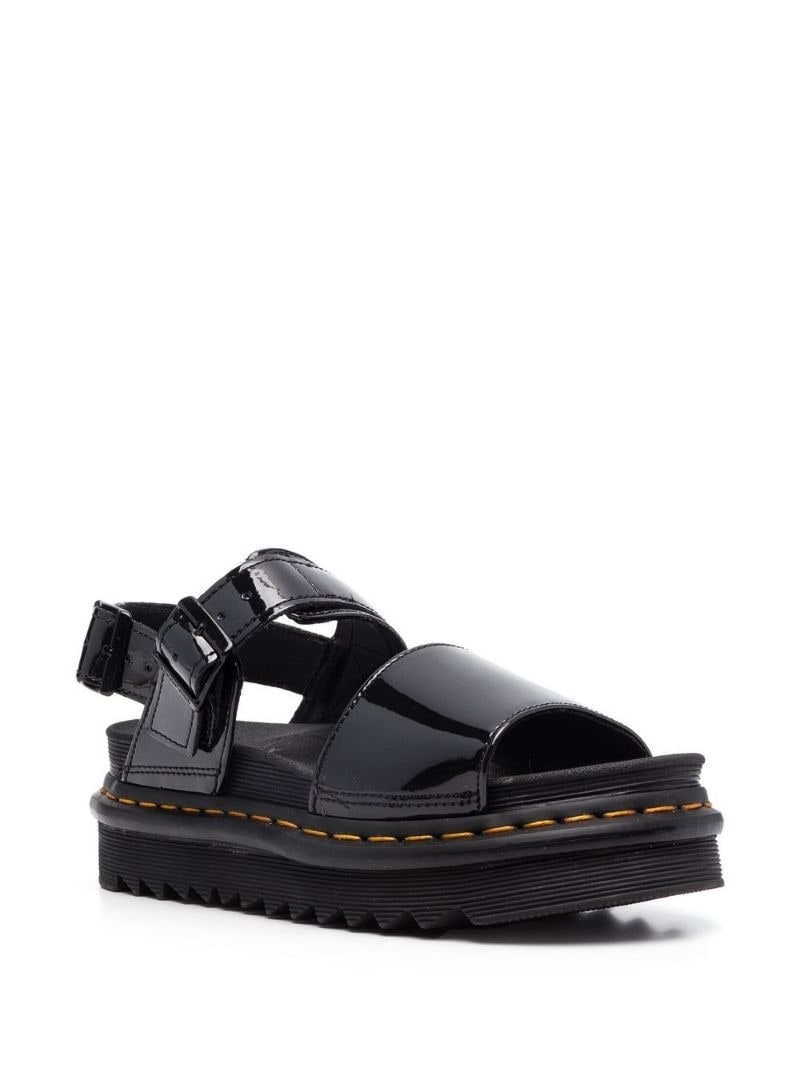Voss patent-leather sandals - 2