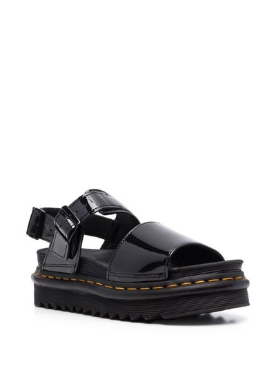 Dr. Martens Voss patent-leather sandals outlook
