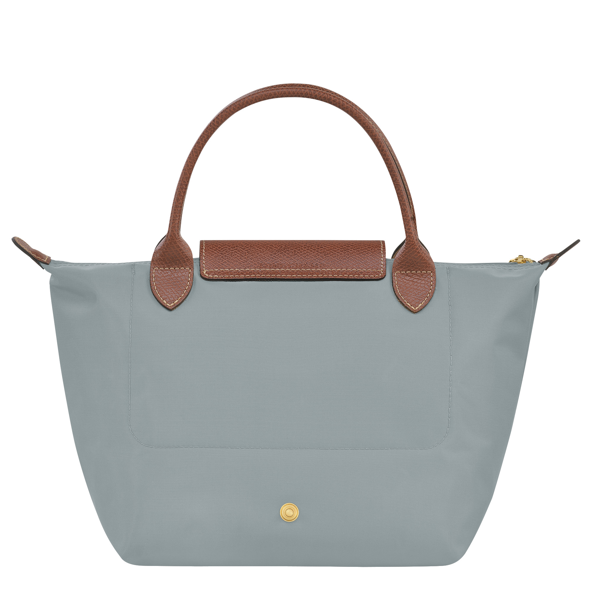 Le Pliage Original S Handbag Steel - Recycled canvas - 4