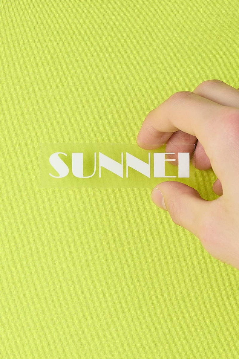 SUNNEI DWYW LONGSLEEVE T-SHIRT / acid green outlook