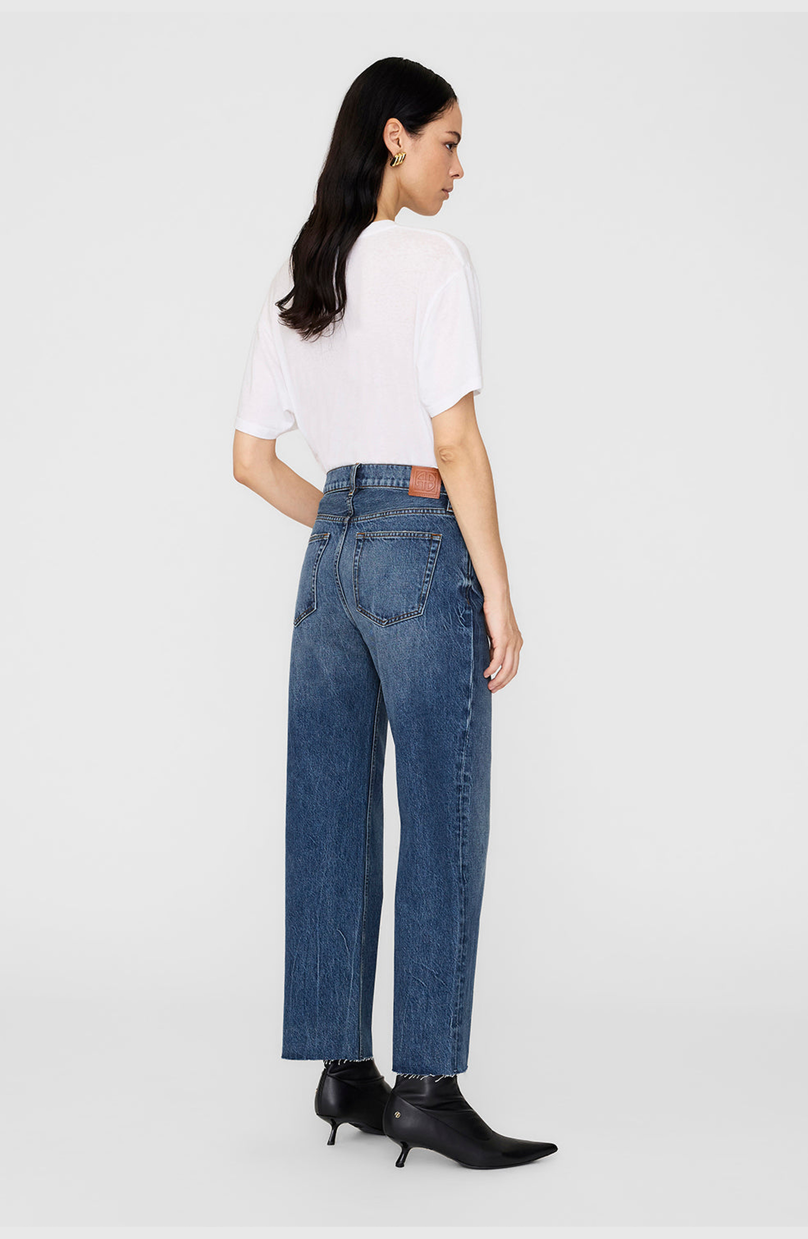 ANINE BING Gavin Jean in Ultramarine Indigo at Nordstrom - 3