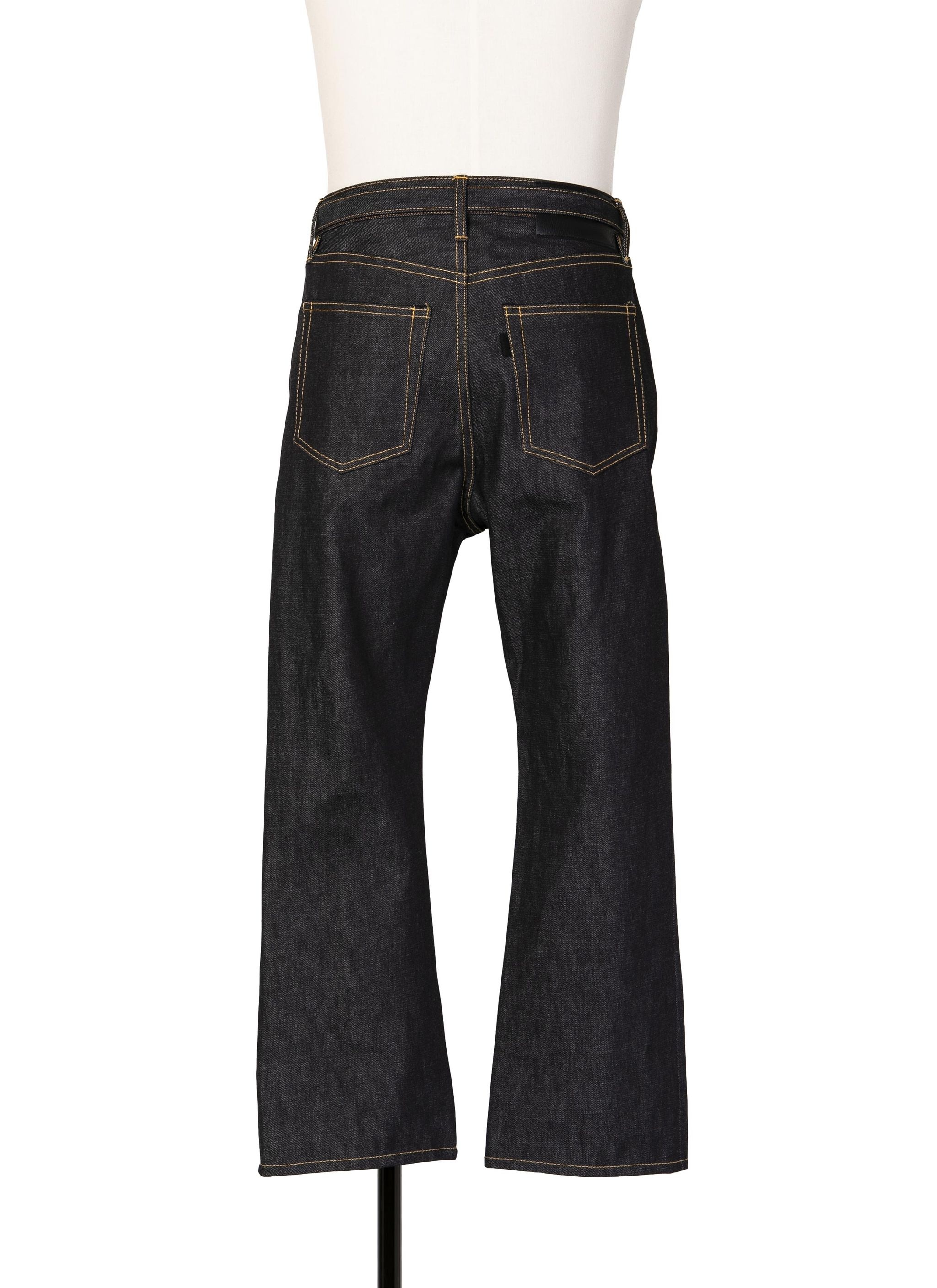 Boot Cut Denim Pants - 3